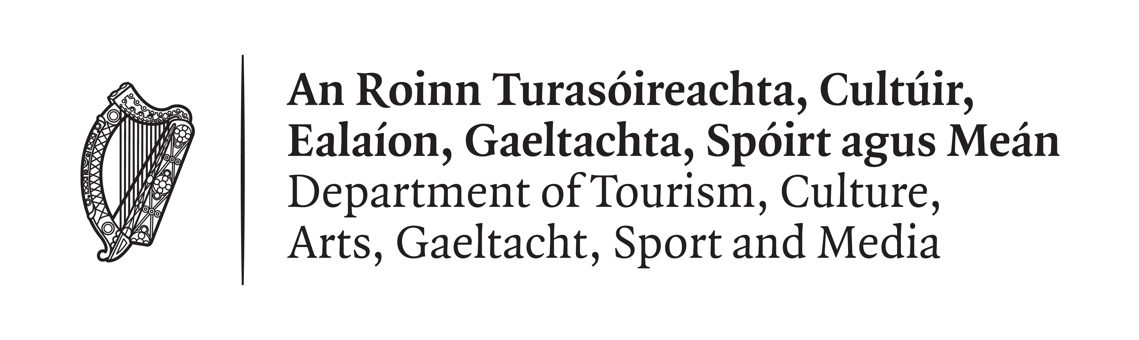An Roinn Turasóireacht, Cultúir, Ealaíon, Gaeltachta, Spóirt agus Meán Logo